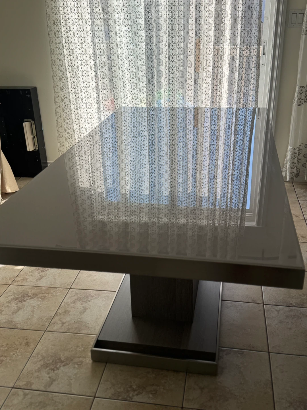 Modern Dining Table with Unique Pattern - photo 2