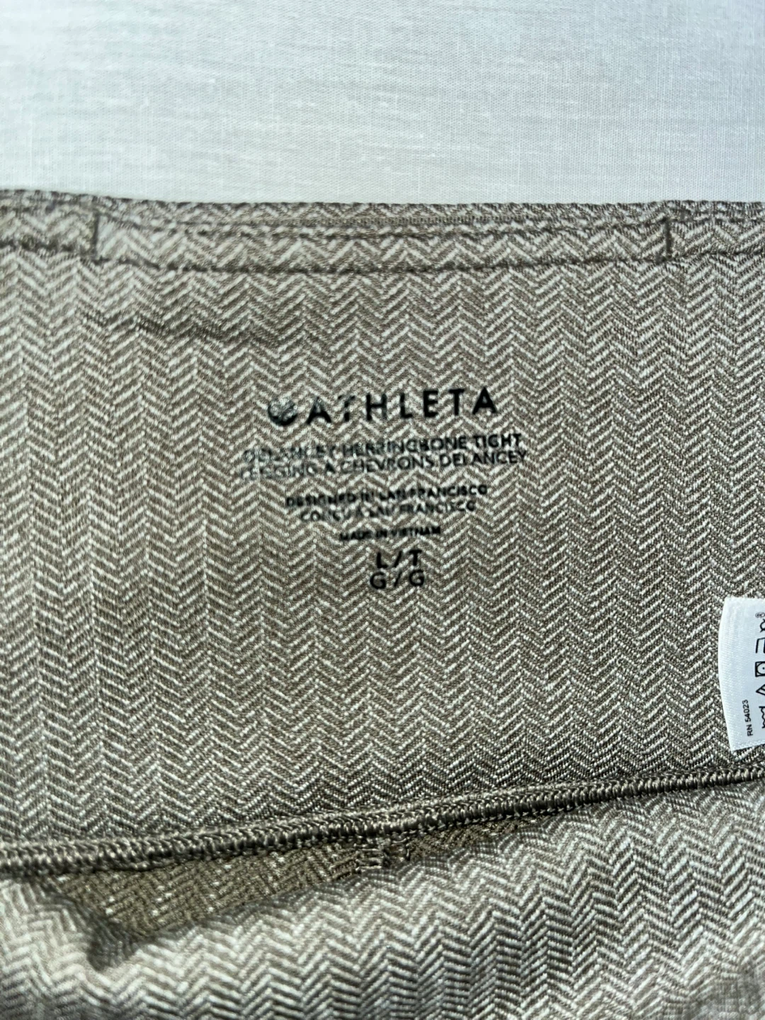 Athleta Women's Chevron Tight Leggings - Size L/G - photo 4