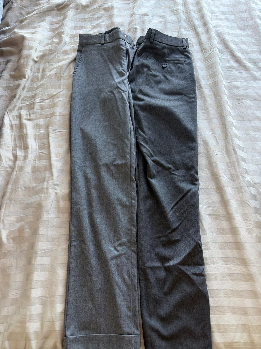 Grey uniform pants Size 28S - photo 2