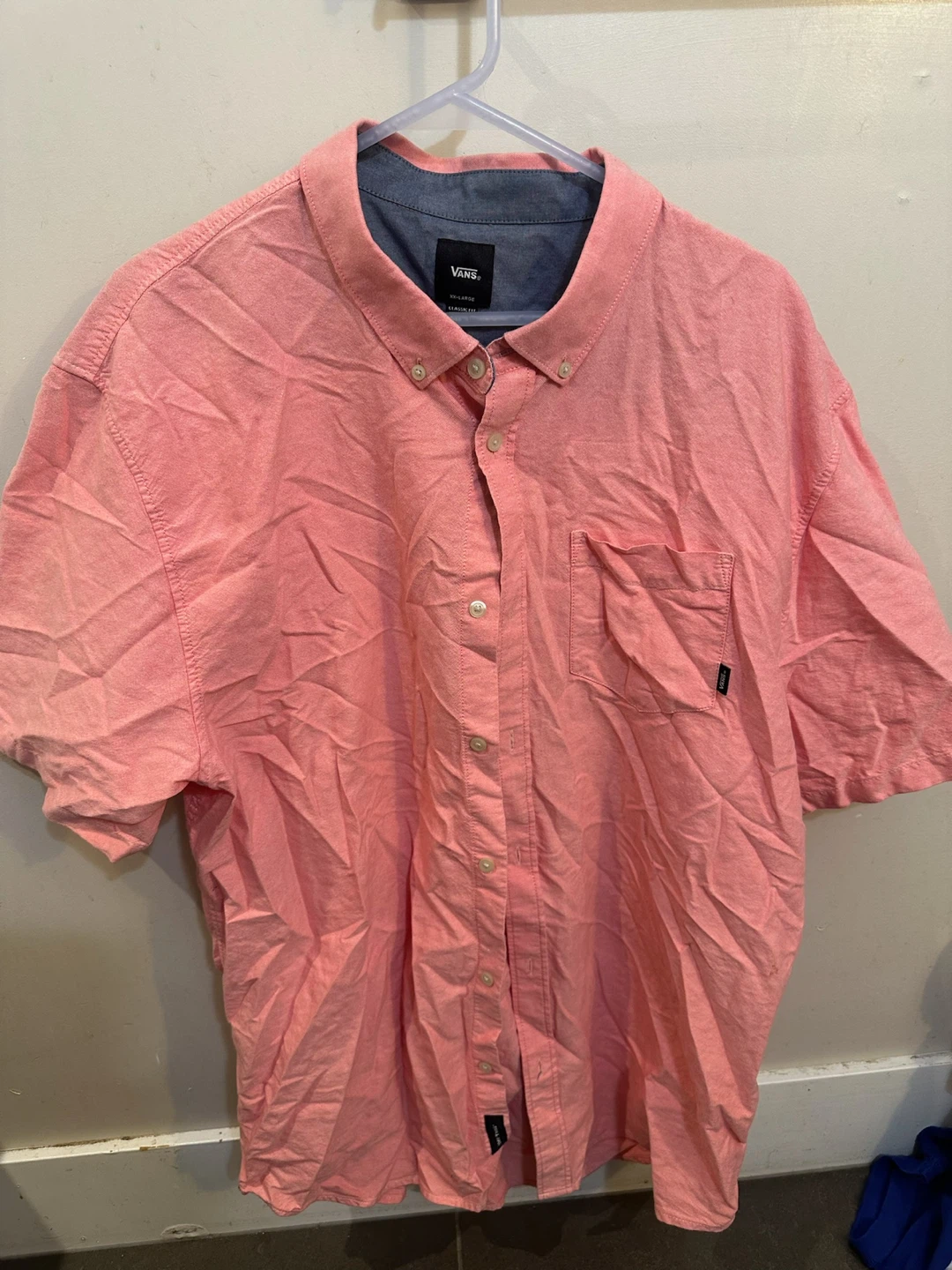 Vans Men's Short Sleeve Button-Up Shirt xxlarge