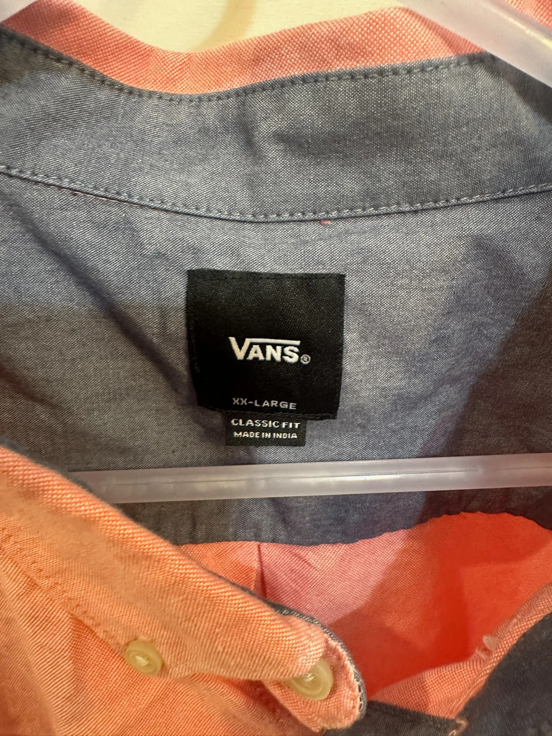 Vans Men's Short Sleeve Button-Up Shirt xxlarge - photo 2