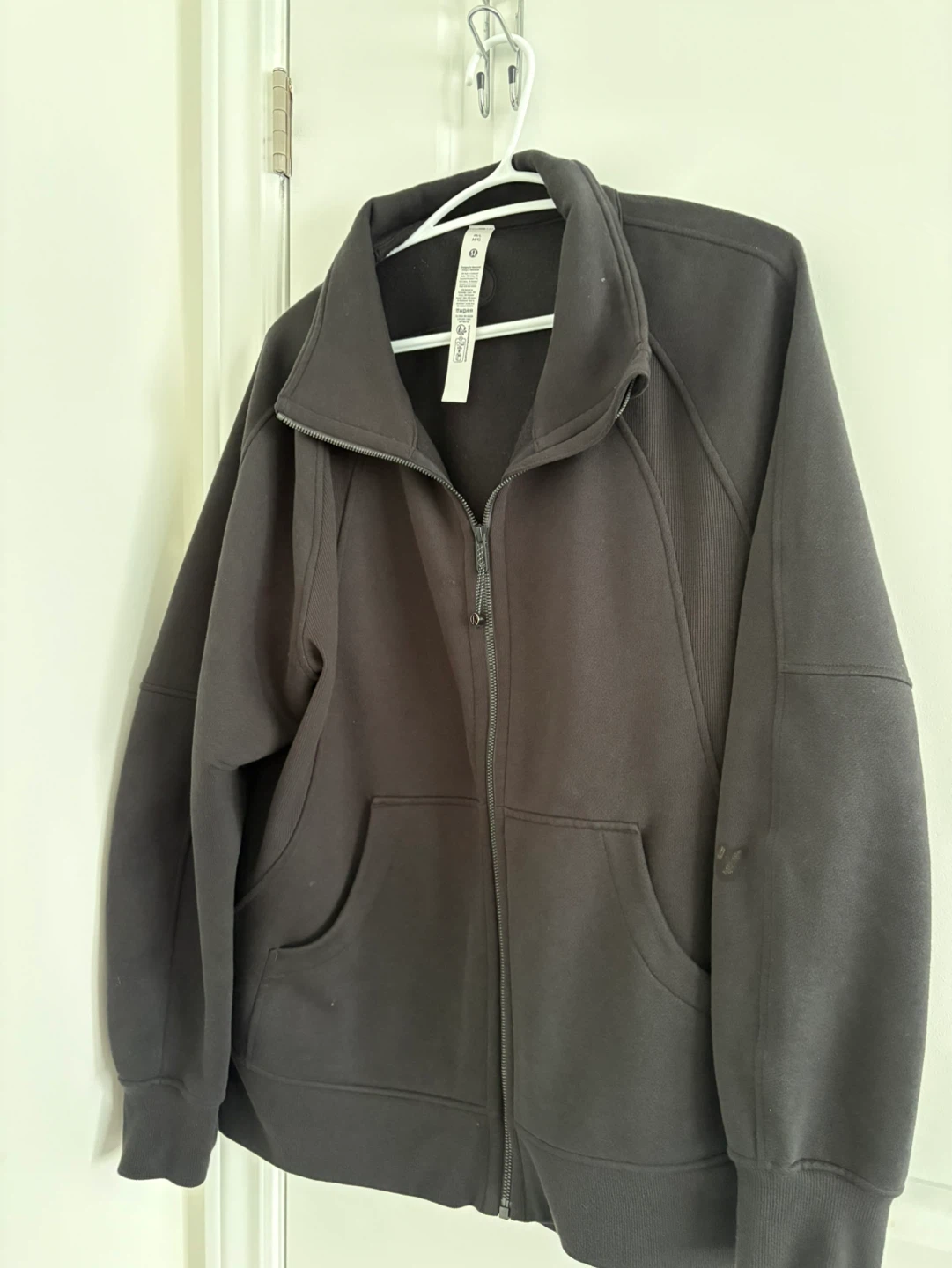 Lululemon scuba full zip hoodie M/L Black - photo 2