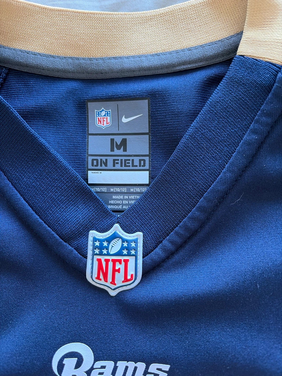 Nike NFL Los Angeles Rams Aaron Donald Jersey Size M youth - photo 2