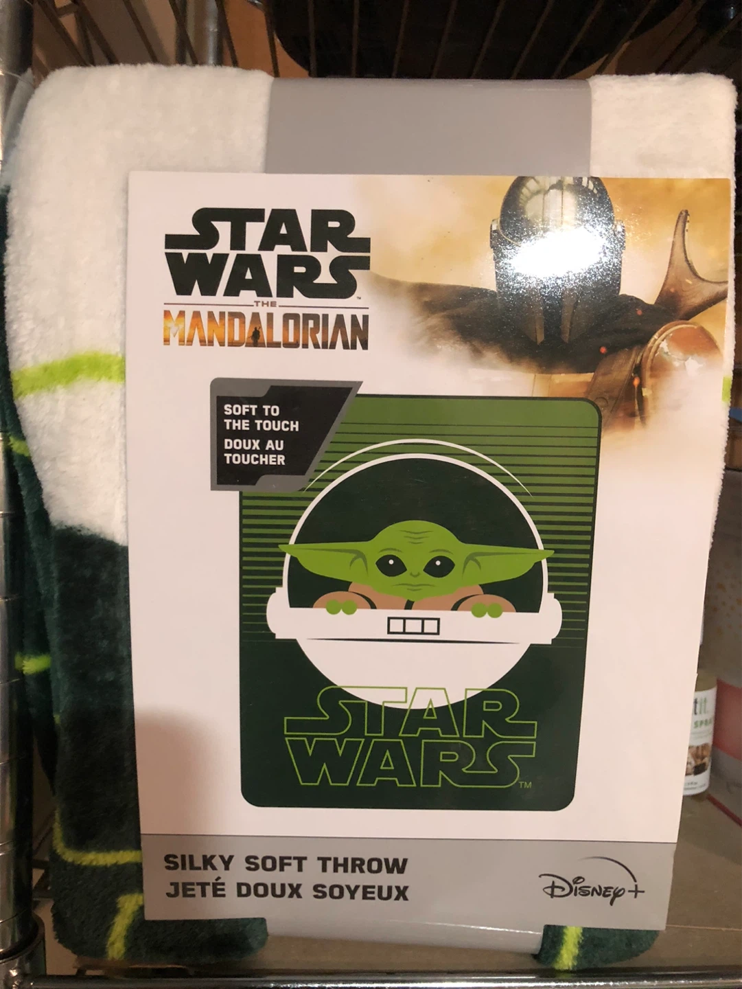 Star Wars The Mandalorian "The Child" Silky Soft Throw Blanket