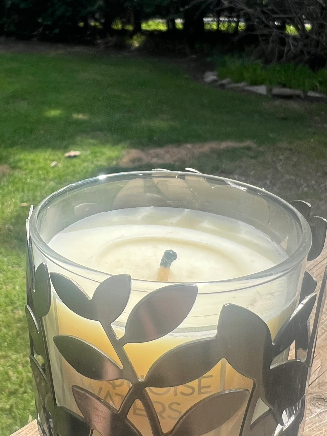 Bath & Body Works Turquoise Waters 3-Wick Candle with Holder - photo 5
