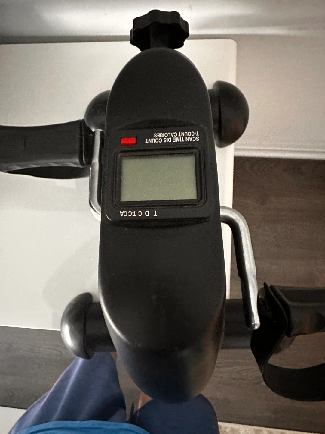 Black Pedal Exerciser with Digital Display - photo 4