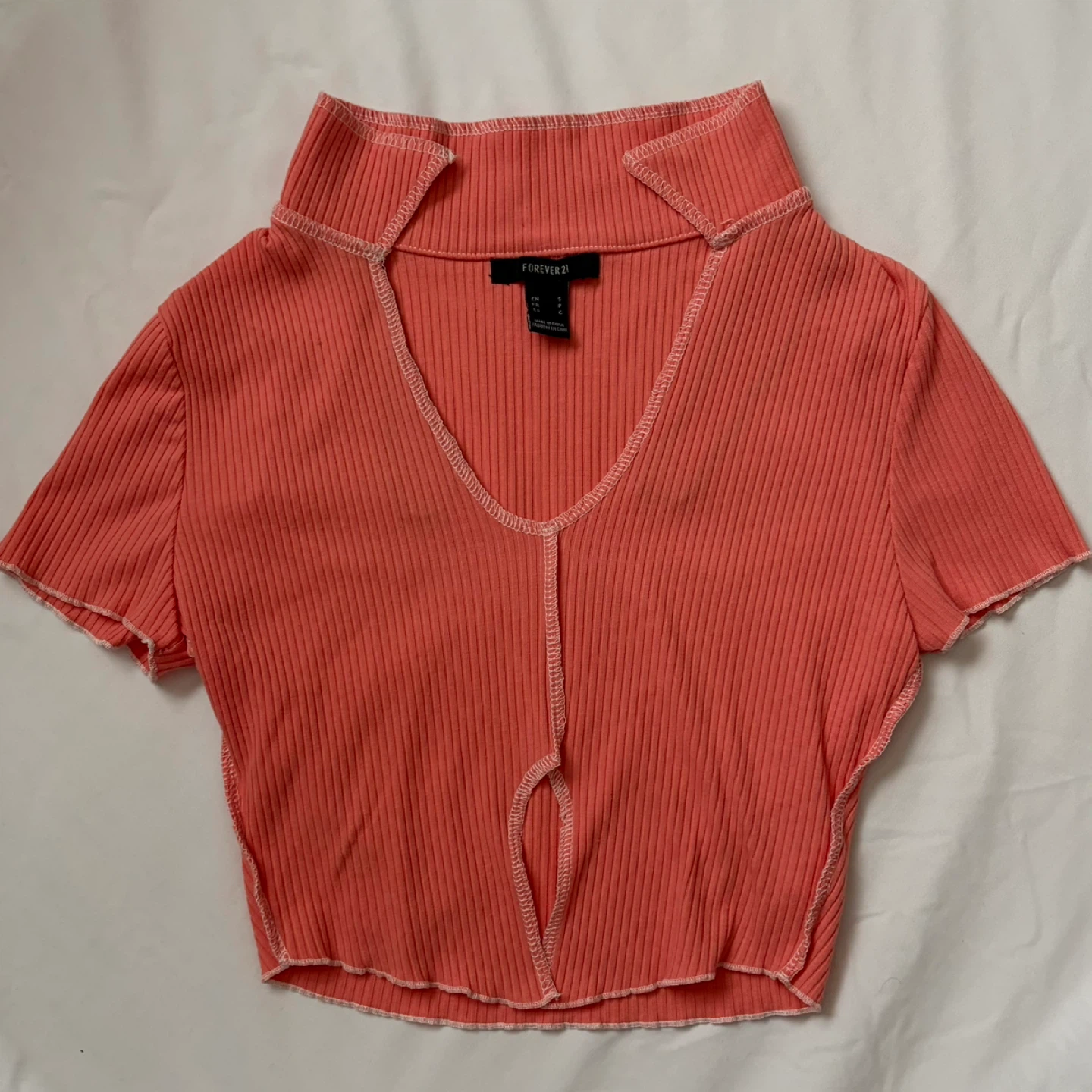 Ribbed Crop Top