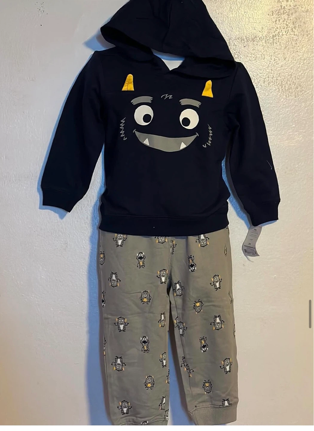 BOYS 2PC HOODIE SUITE (SIZE:24 MONTHS)