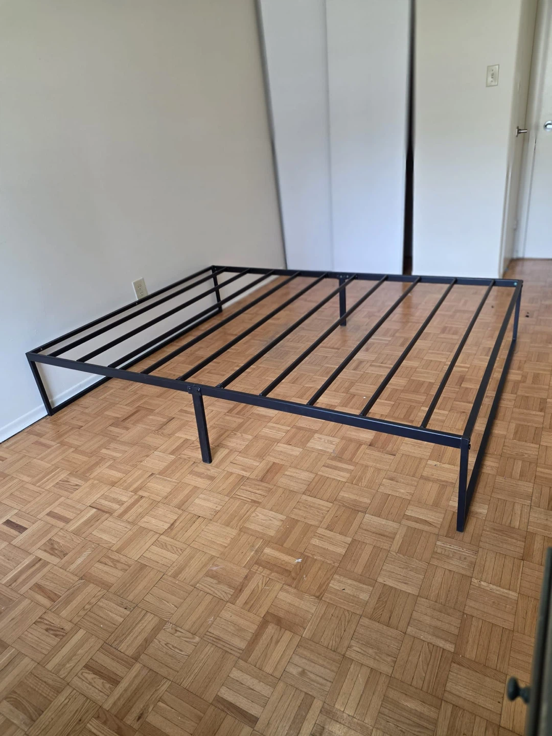 Queen Black Metal Bed Frame