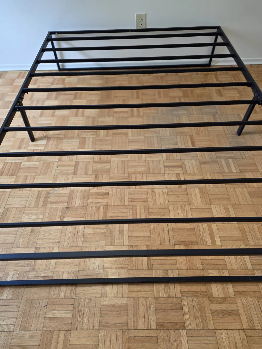 Queen Black Metal Bed Frame - photo 4