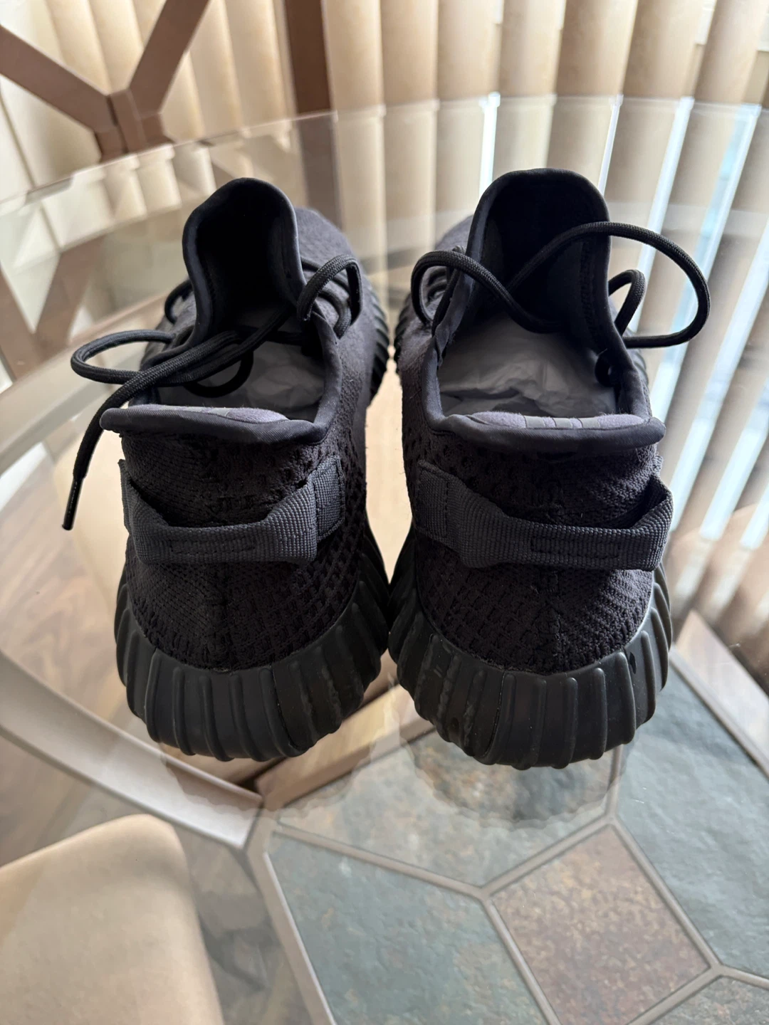 Adidas Yeezy Boost 350 V2 "Onyx" Sneakers US 11.5 M - photo 2