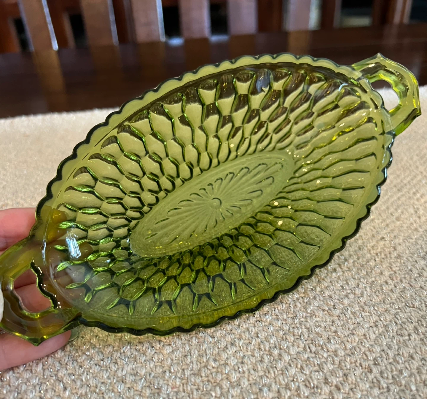 Vintage Indiana Glass 2-Piece Set - photo 5