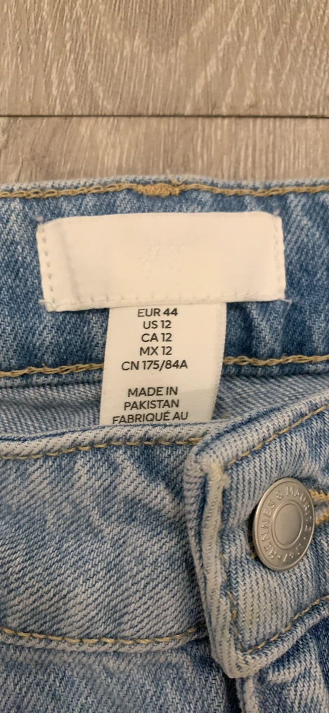 H&M Wide Leg Jeans Size 12 - photo 2
