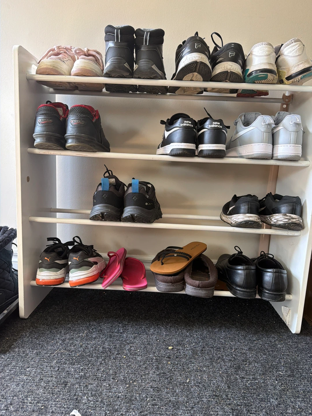 5-Tier Shoe Rack - Holds up to 15 Pairs - photo 2