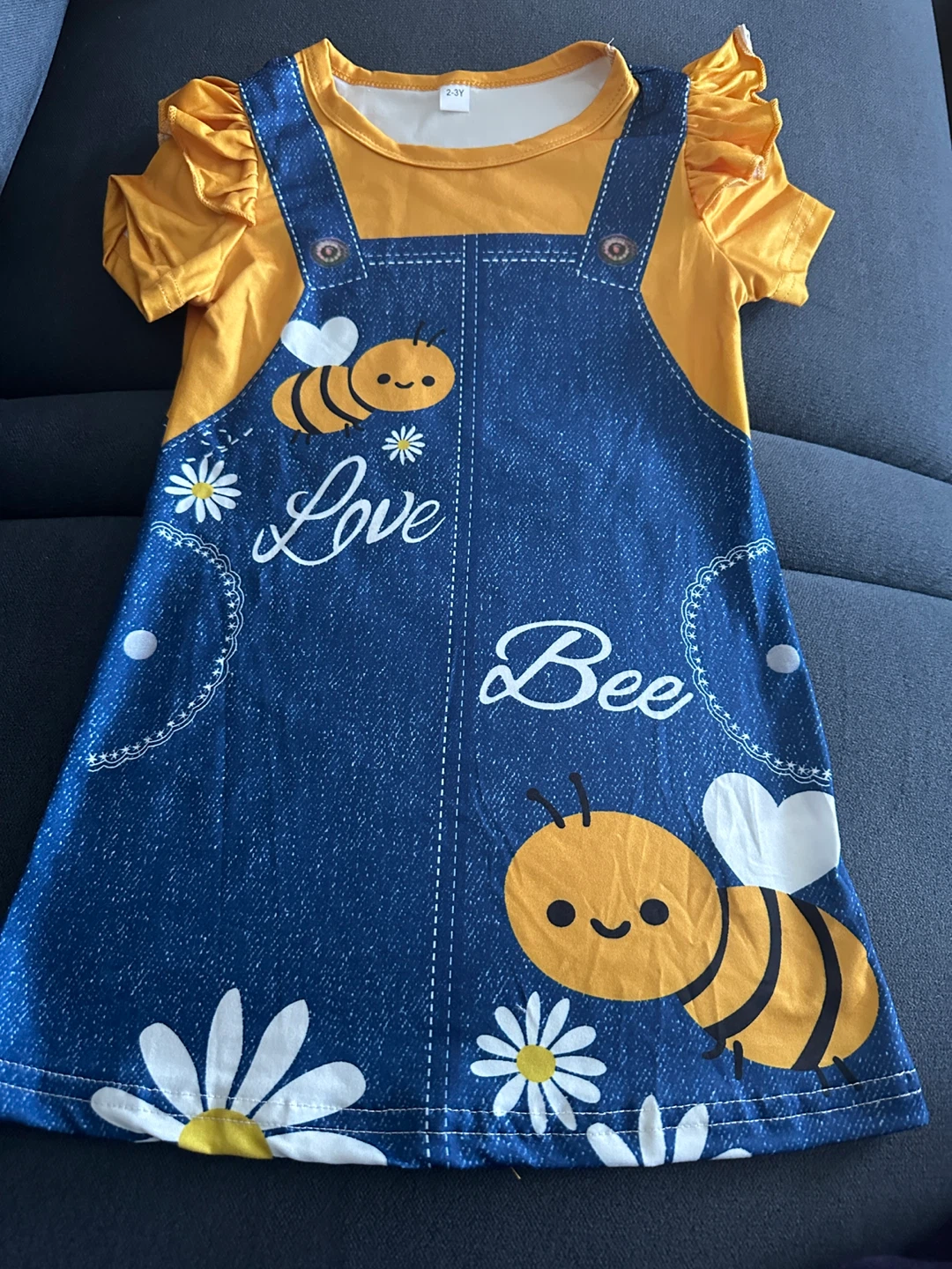 Kids Bee Print Dress - Size 2-3Y - photo 4
