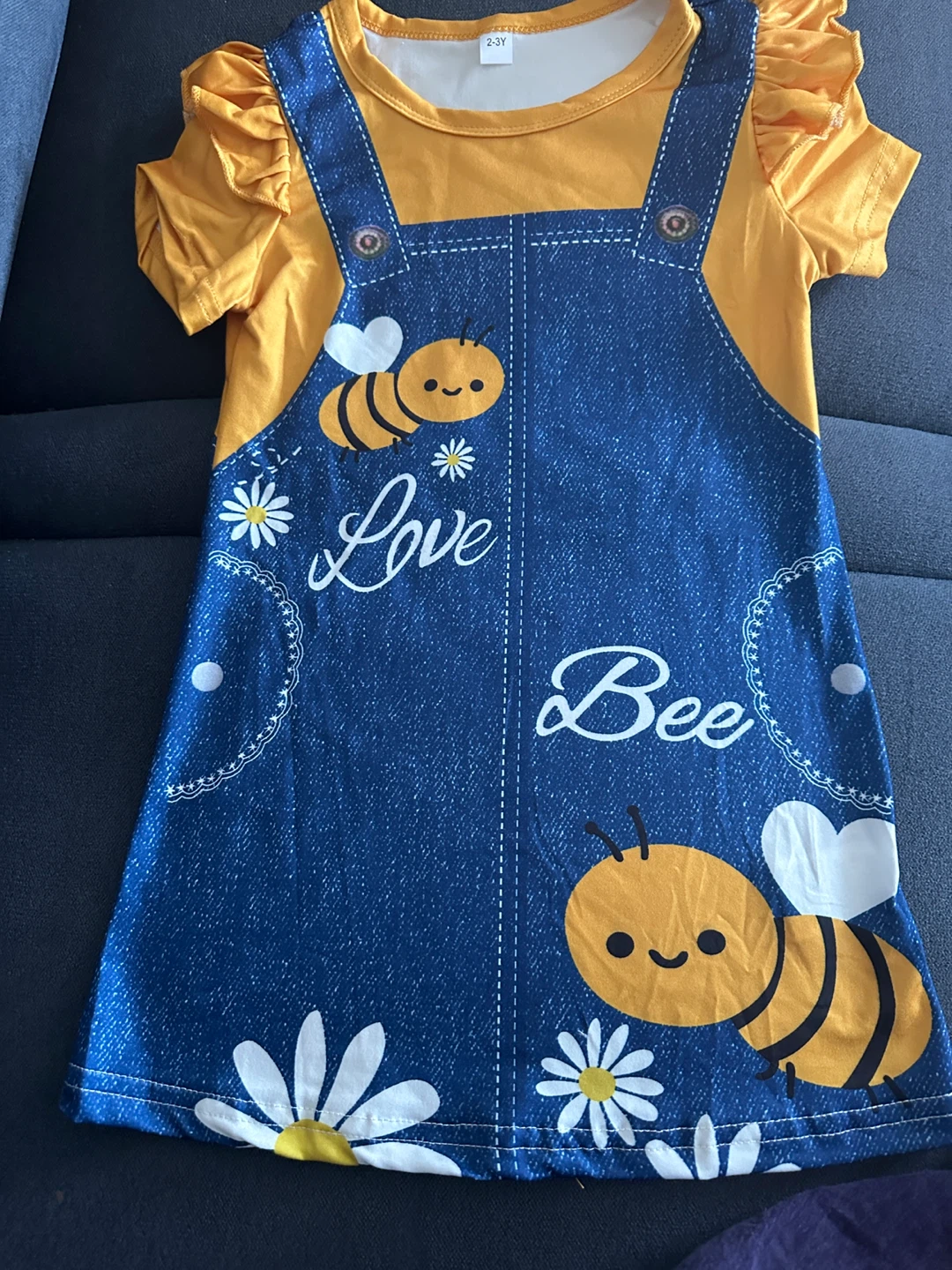 Kids Bee Print Dress - Size 2-3Y - photo 3