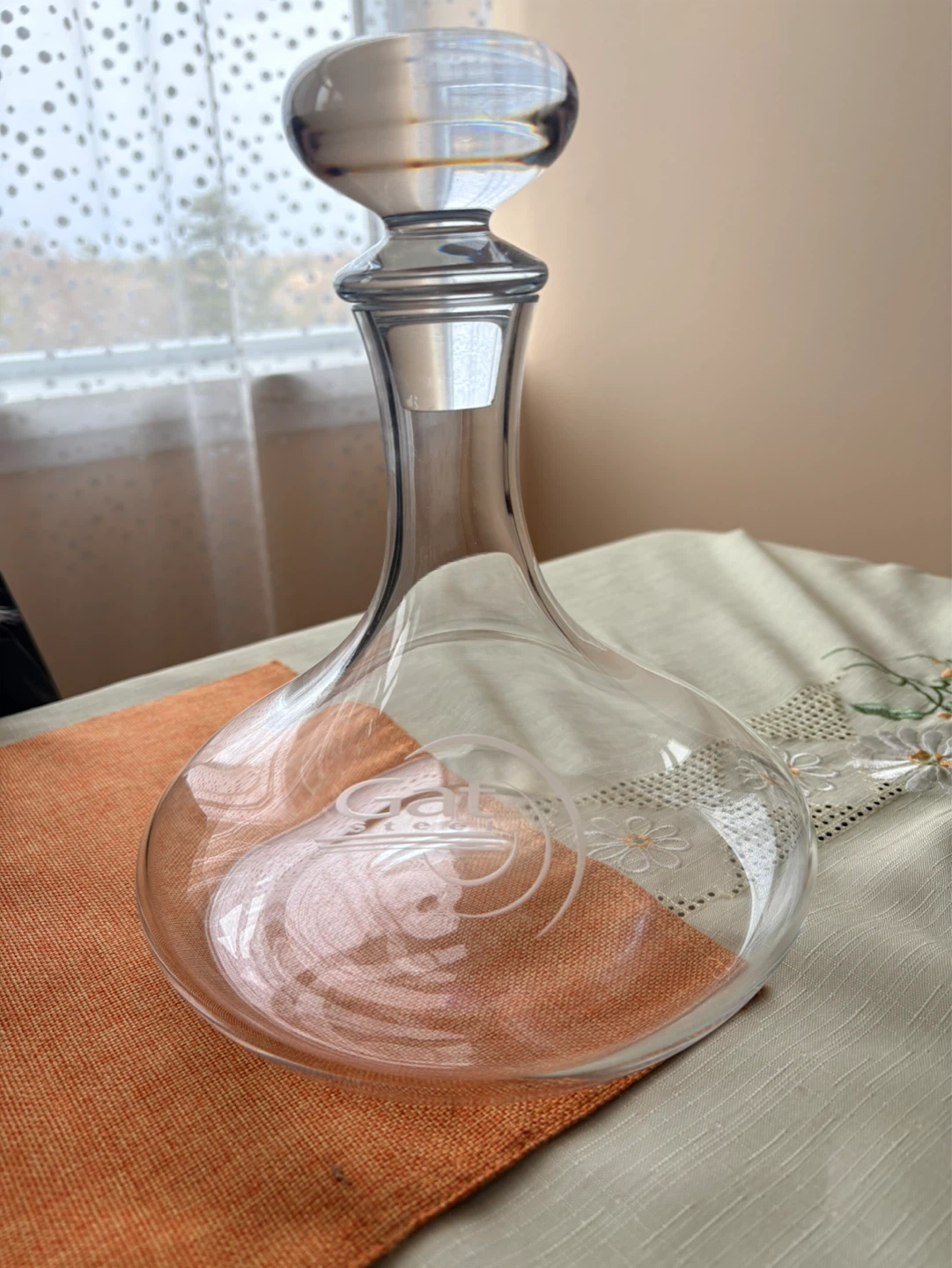 Wine Decanter and 4 Glasses Set - photo 4