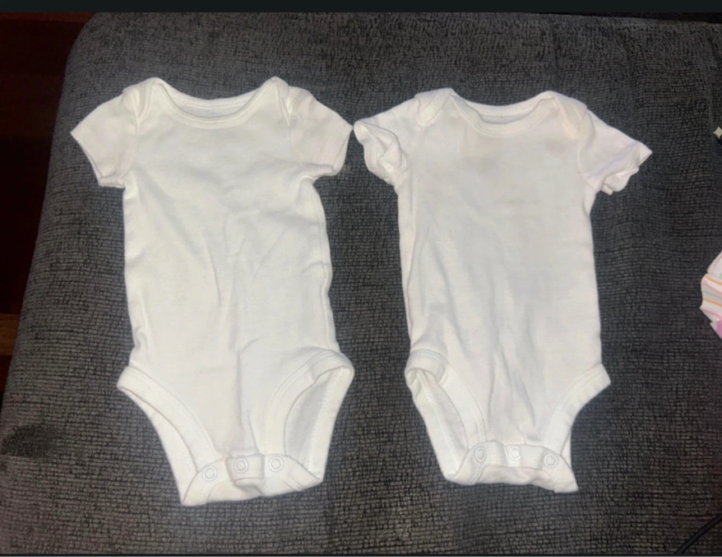 Newborn Sized Baby Clothes Bundle - Onesies, Pajamas, Pants - photo 2