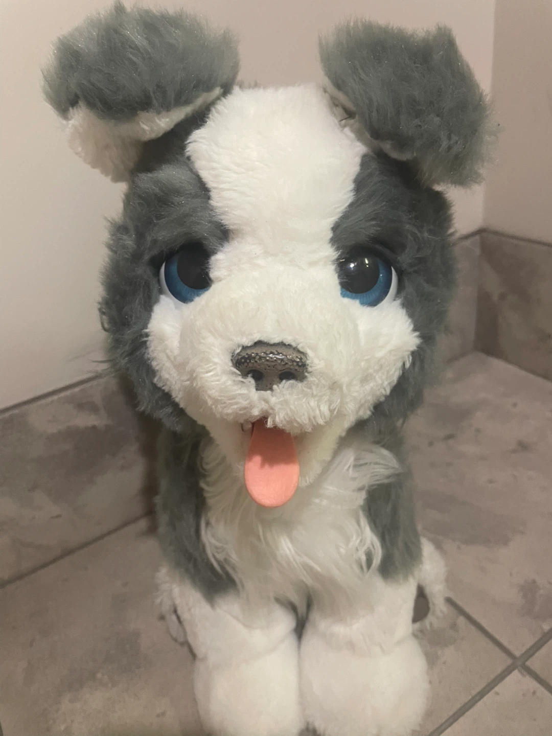 Plush Electronic Husky Dog Toy