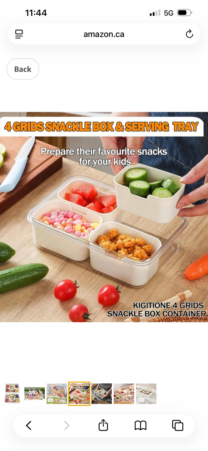 8-Compartment Snack Organizer and Serving Tray - photo 5