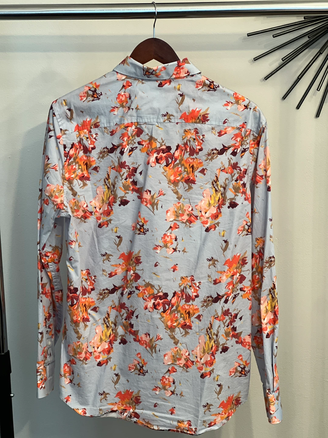 Perry Ellis Men's Floral Button-Down Shirt - photo 3