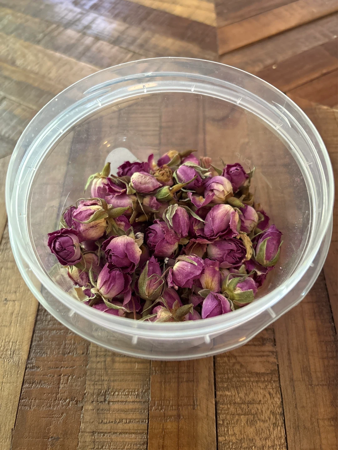 Dried Rose Buds (just over a cup full)