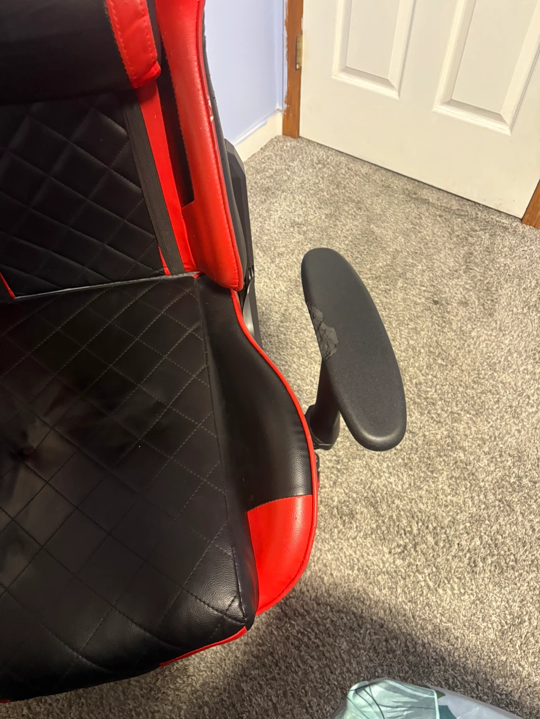 Red and Black Gaming Chair - photo 5
