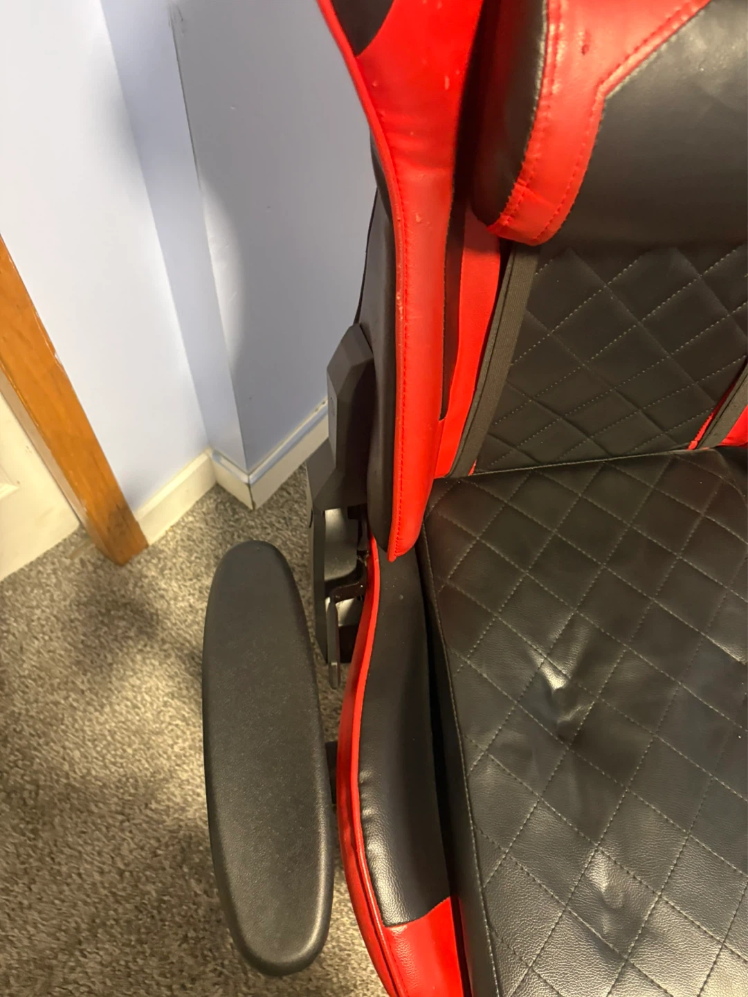 Red and Black Gaming Chair - photo 4
