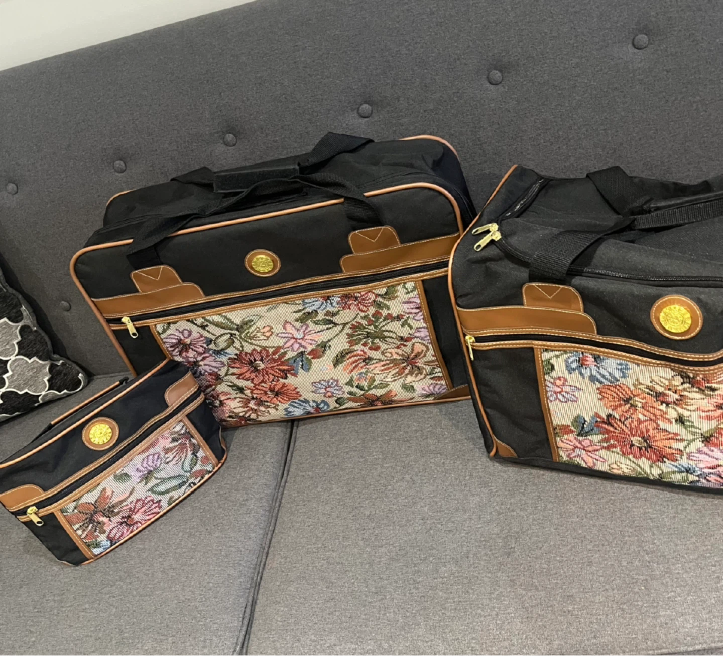 Vintage Floral Luggage Set - 3 Piece - photo 5