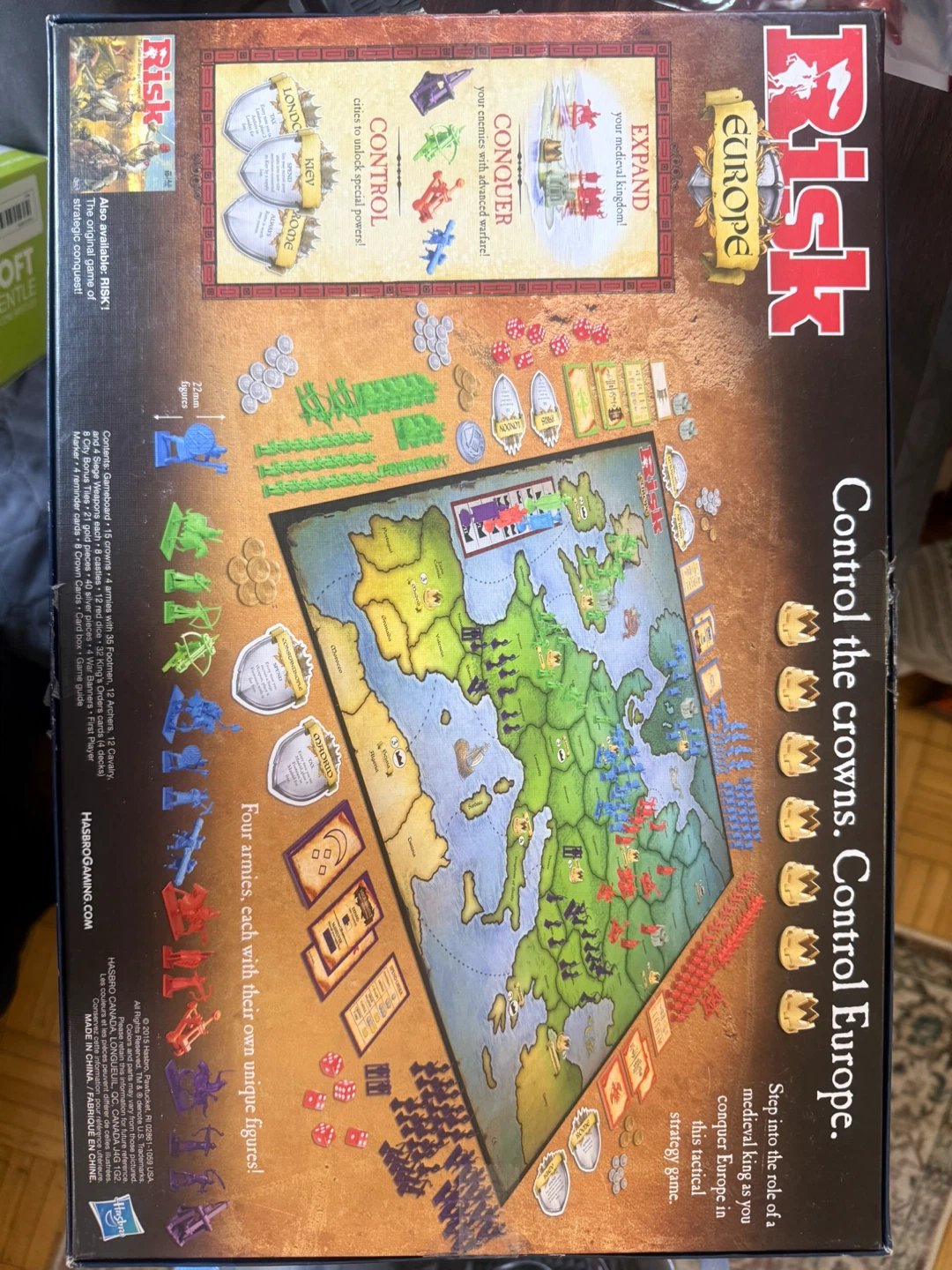 Risk Europe Board Game - photo 2
