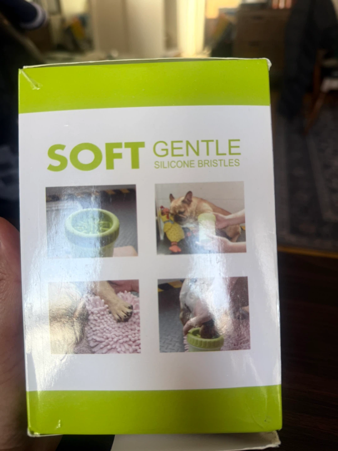Soft Gentle Silicone Bristle Pet Paw Washer - photo 2
