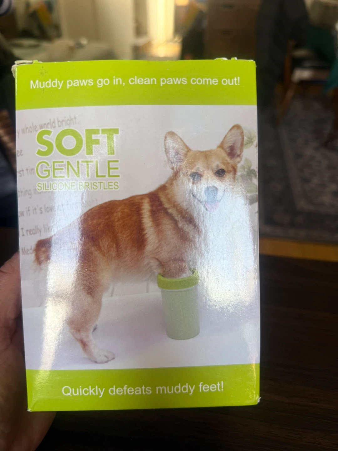 Soft Gentle Silicone Bristle Pet Paw Washer