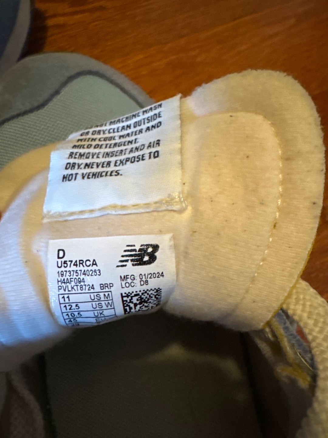 New Balance 574 "Light Blue" Sneakers - Size 11 - photo 5