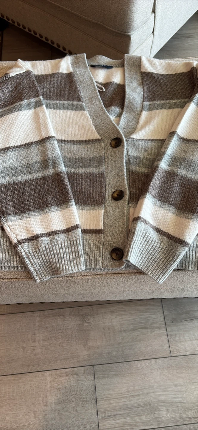 Striped Cardigan