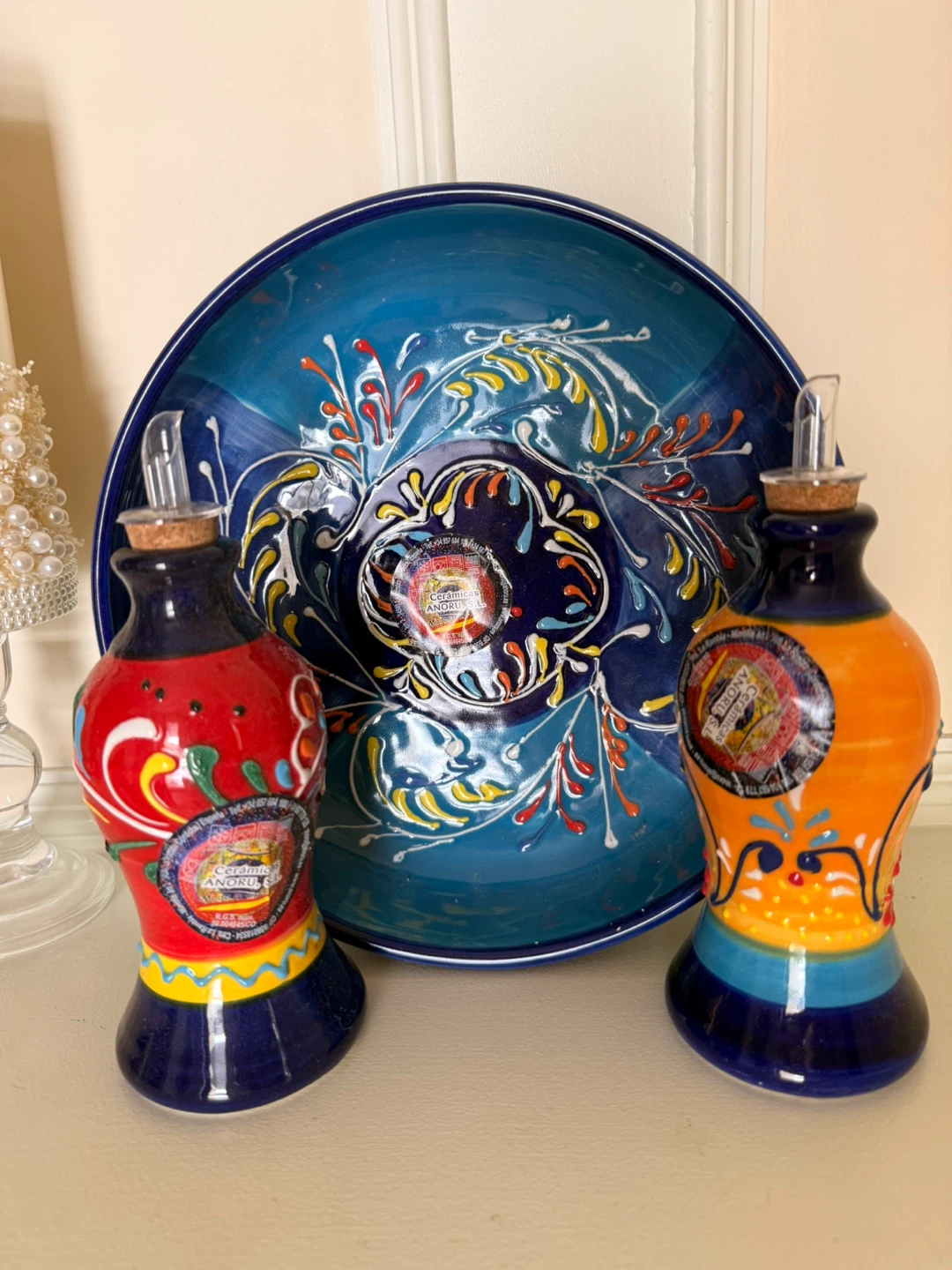 Ceramicas ANORU S.L.  Hand painted set