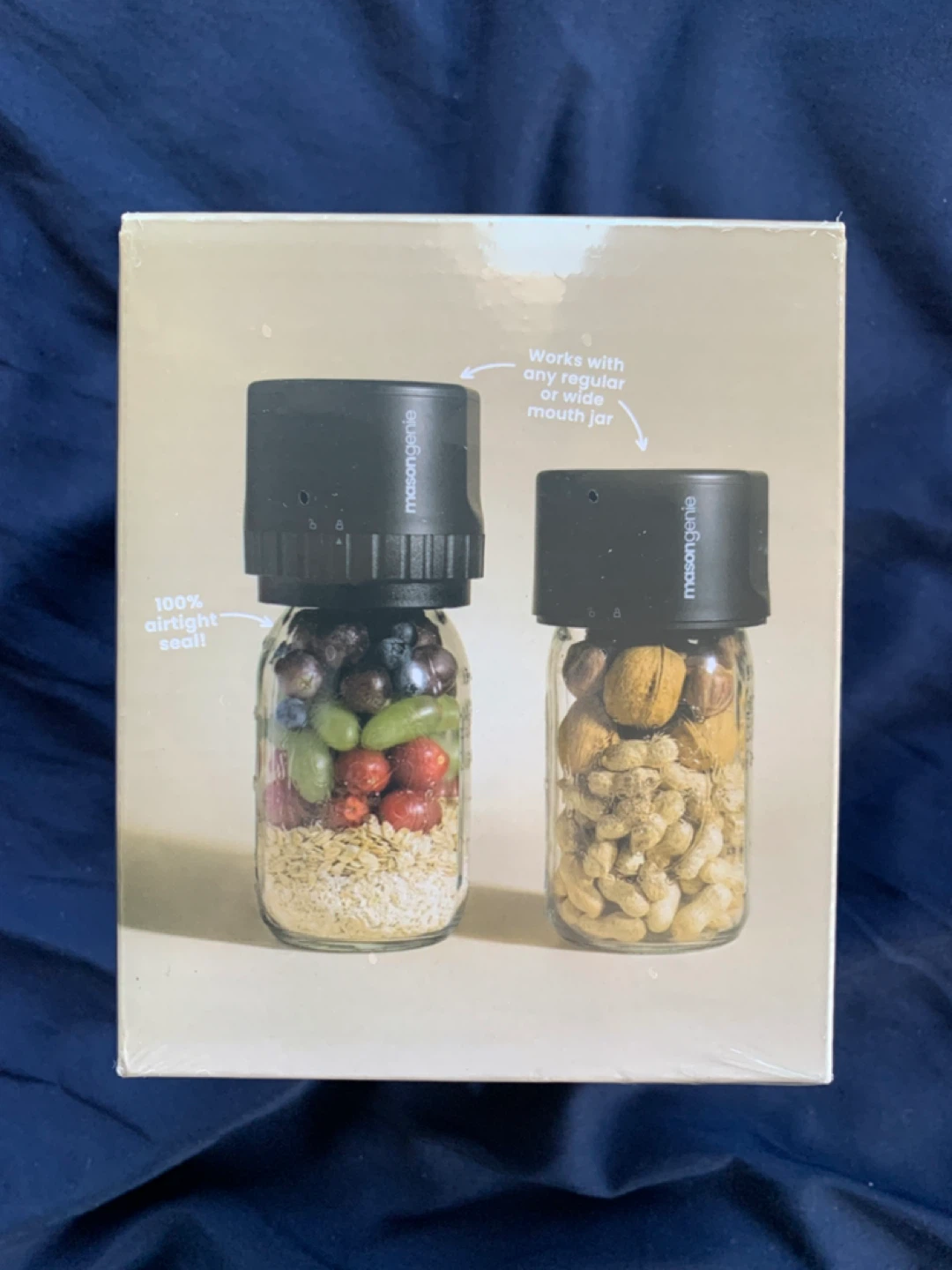 Mason Genie Vacuum Sealer Attachment for Mason Jars - photo 3