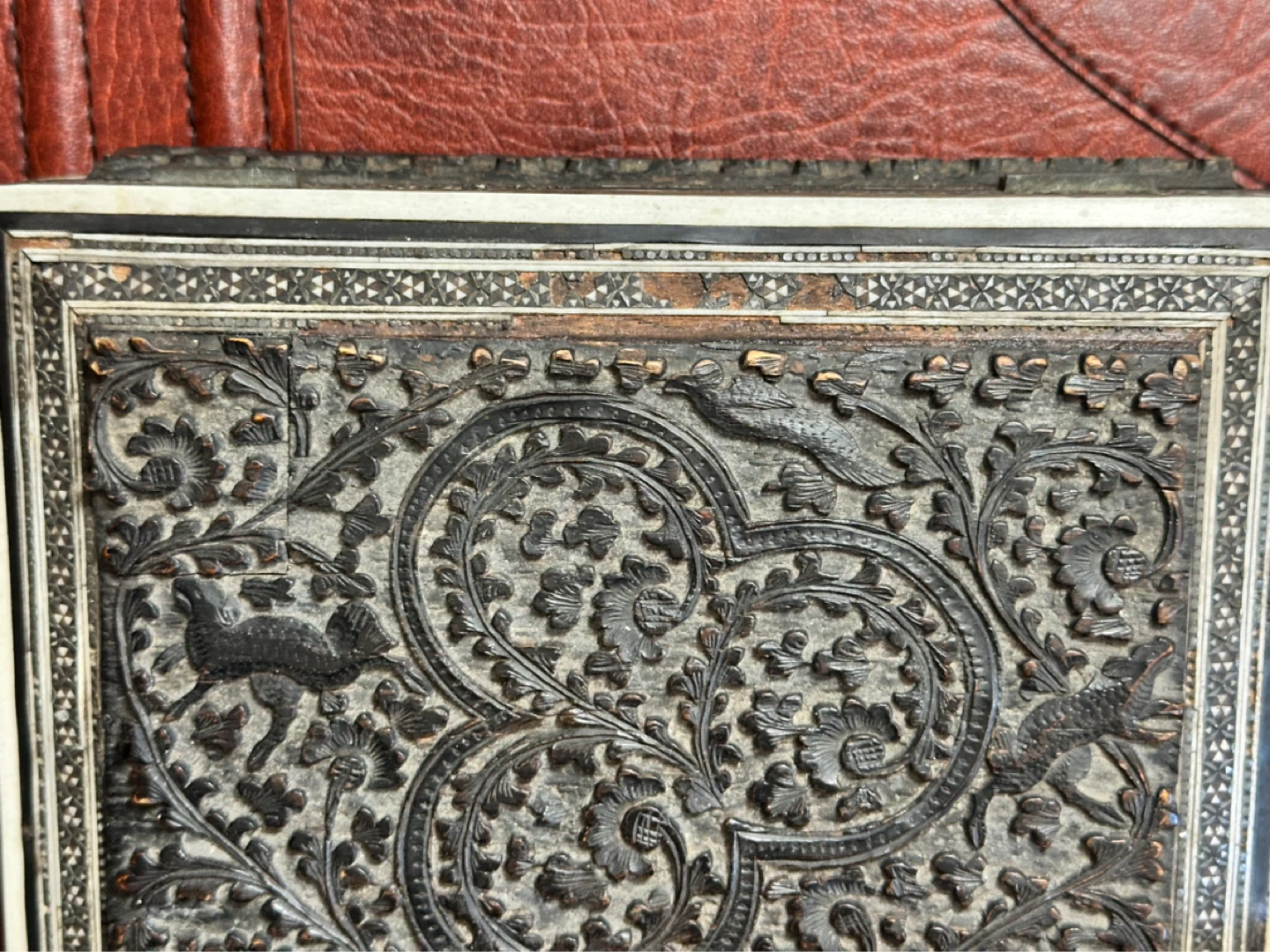 Hand Made ANGLO-INDIAN VIZAGAPATAM BOX - photo 4