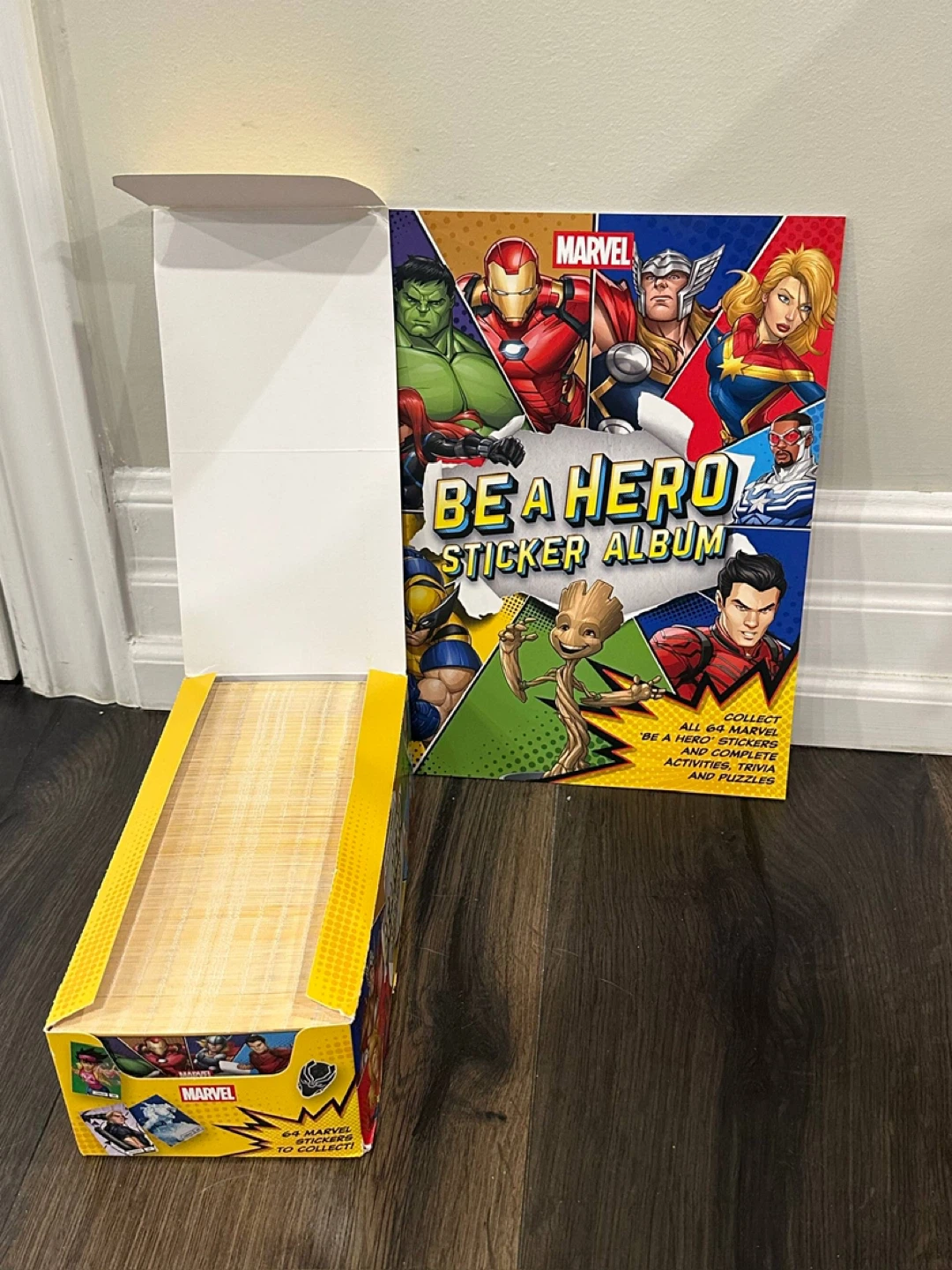 Marvel Be A Hero Sticker Packs