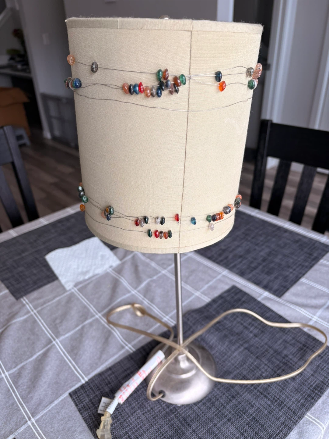 Beaded Table Lamp