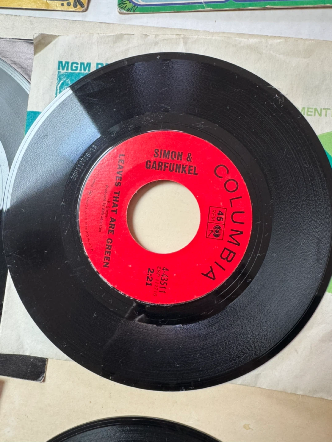 Assorted 45’s  price is for each record - photo 2