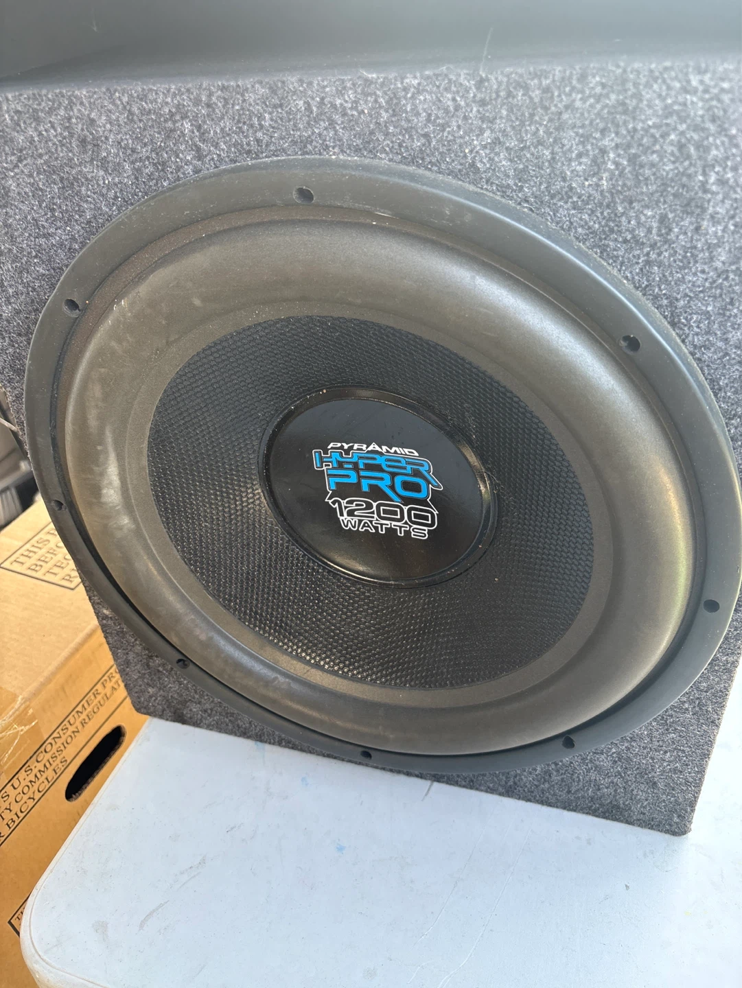 Pyramid Hyper Pro 1200 Watts Subwoofer - photo 2