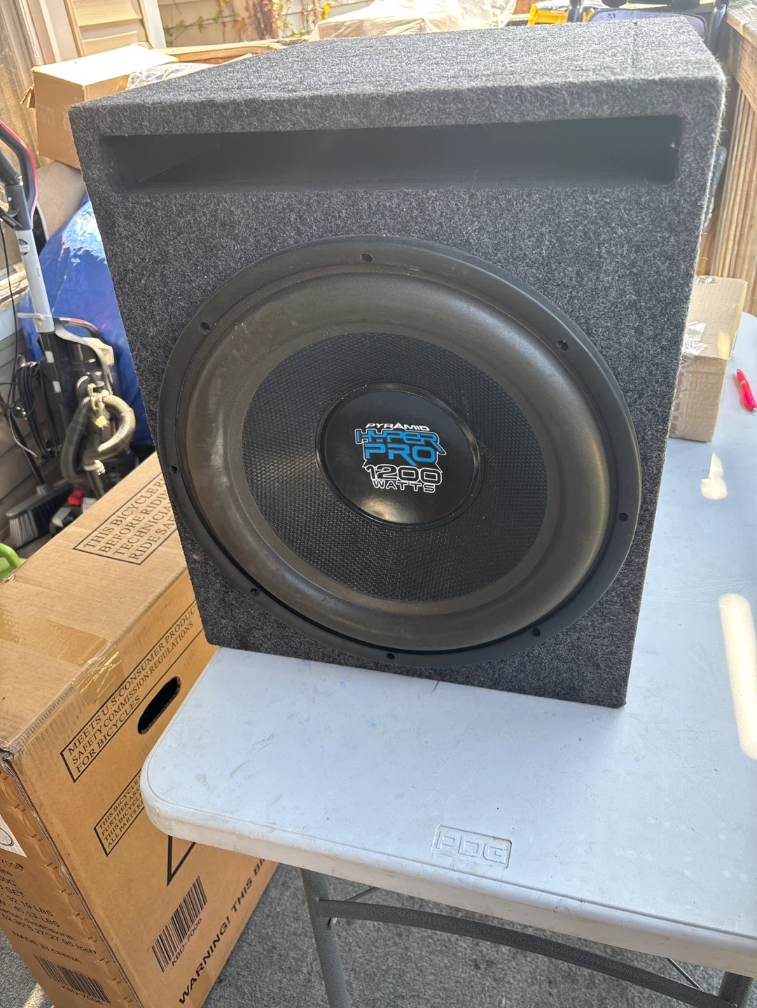 Pyramid Hyper Pro 1200 Watts Subwoofer
