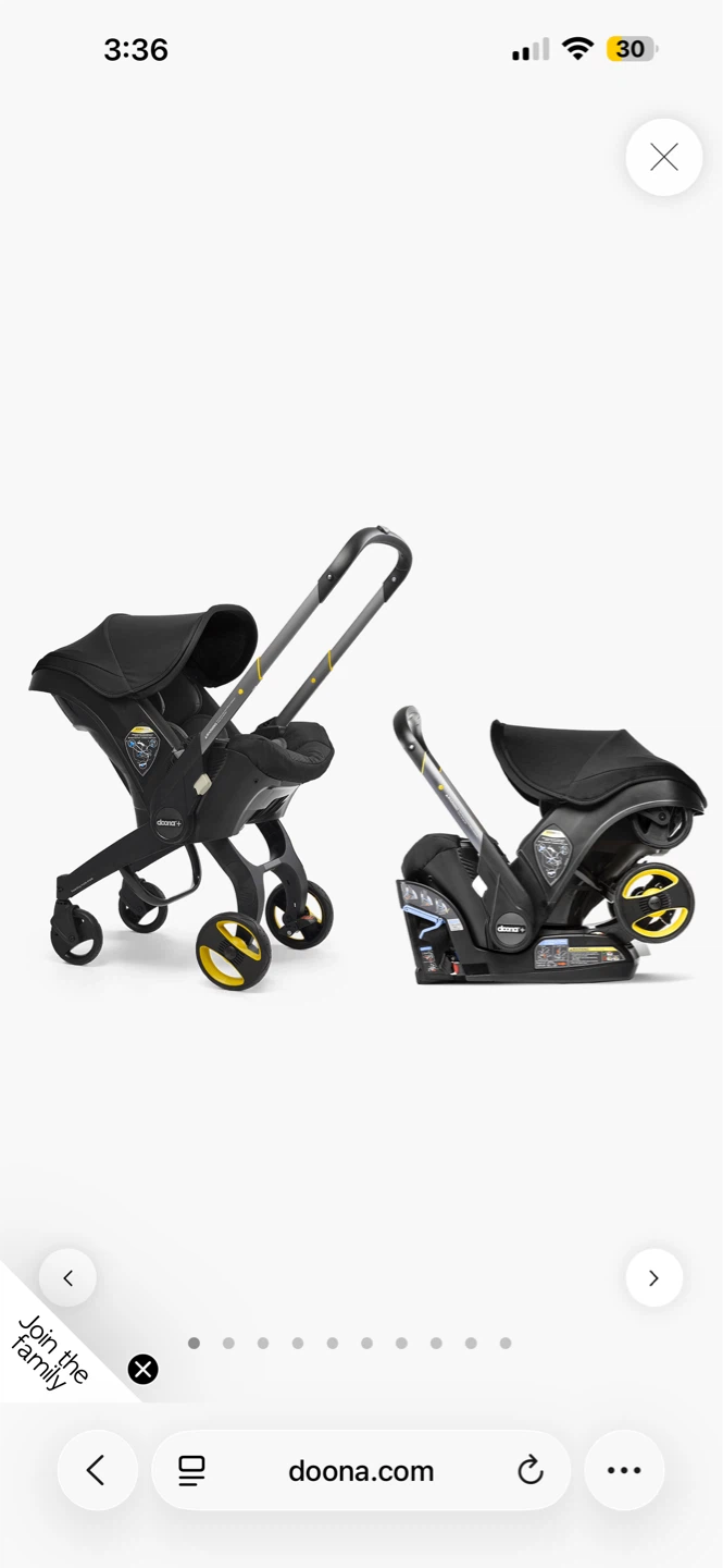 Doona Infant Car Seat and Stroller
