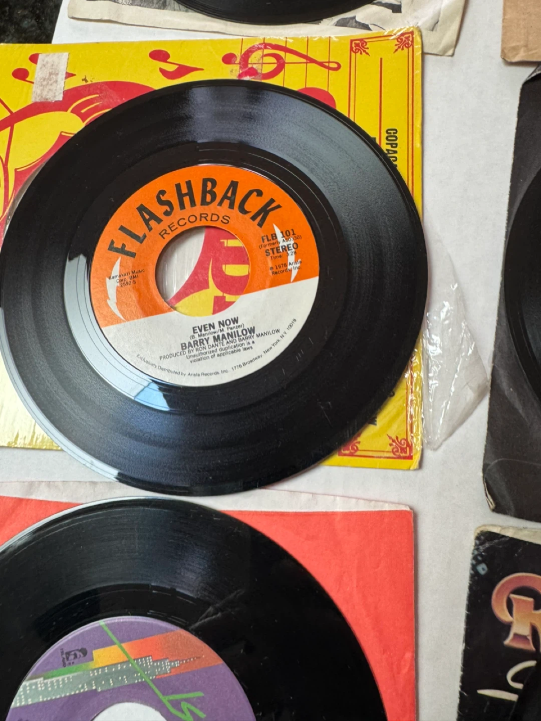 Assorted 7-Inch Vinyl Records