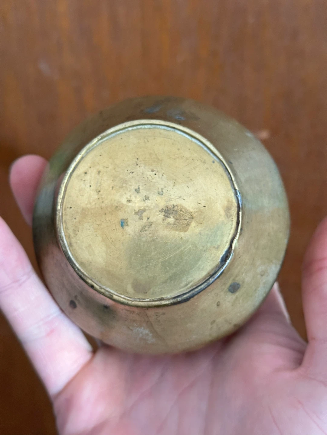 Art Nouveau Brass Bud Vase 9.25” tall - photo 5