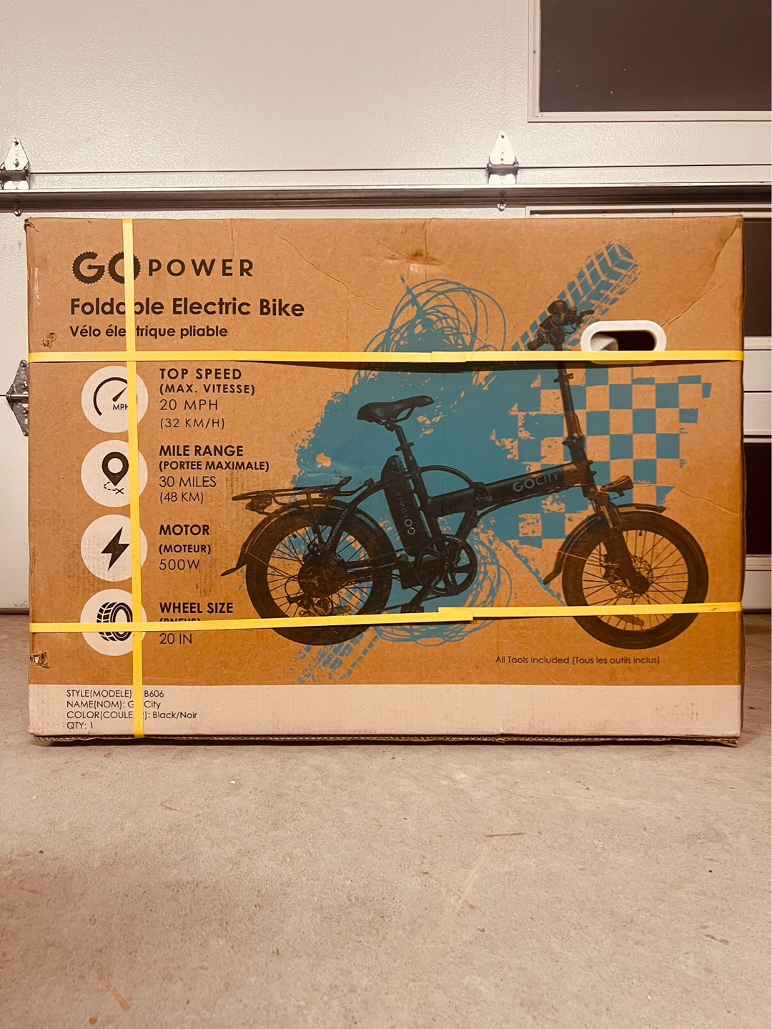 Brand New! Go City Foldable E-bike