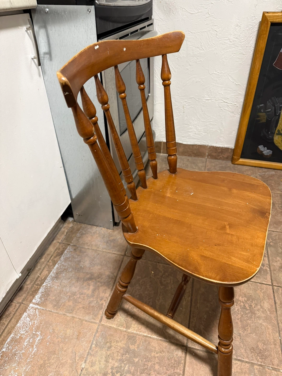 Wooden Dining Table and Chair Set - photo 4