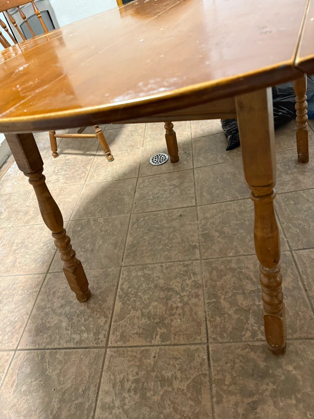 Wooden Dining Table and Chair Set - photo 2