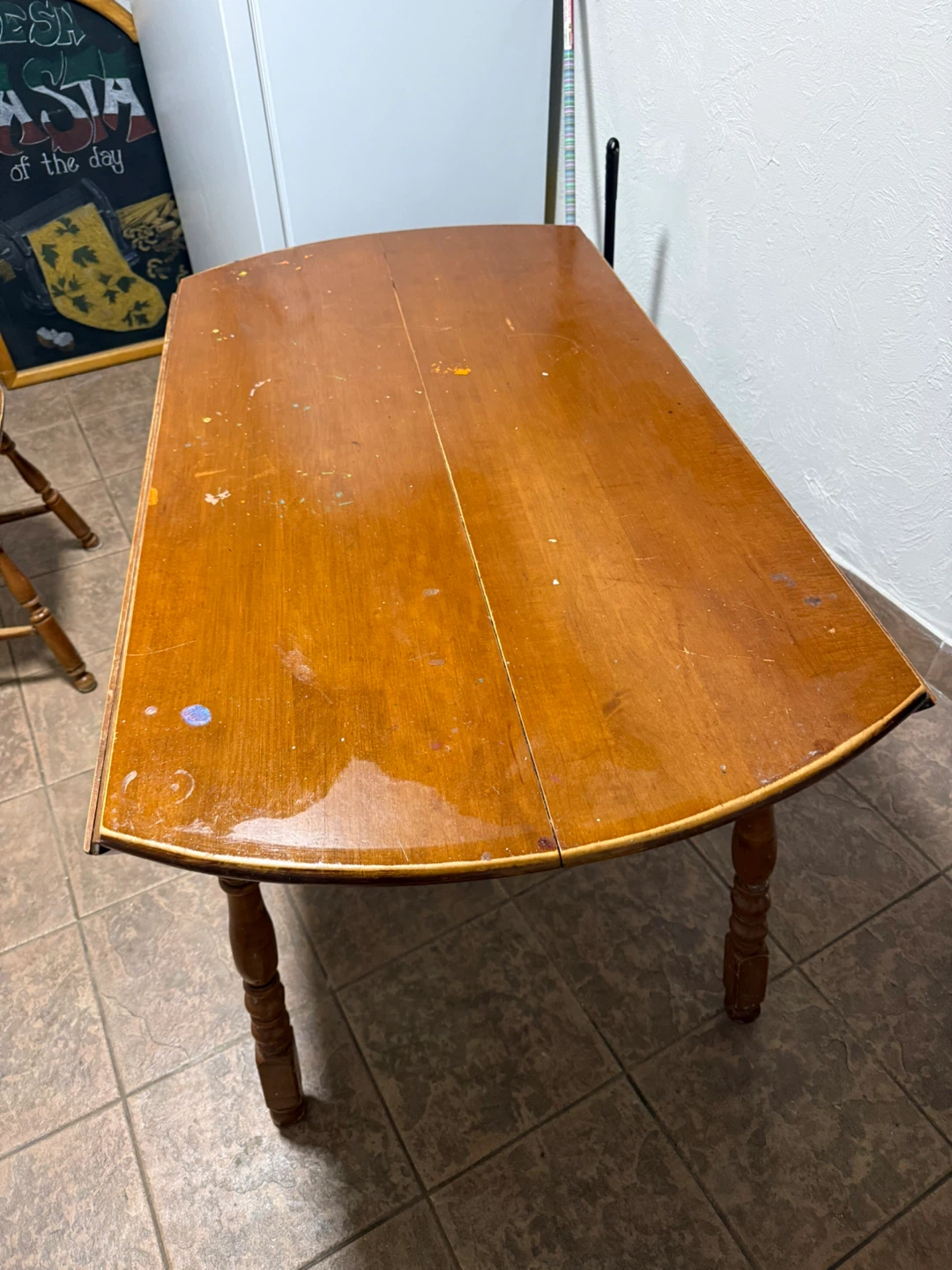 Wooden Dining Table and Chair Set - photo 3