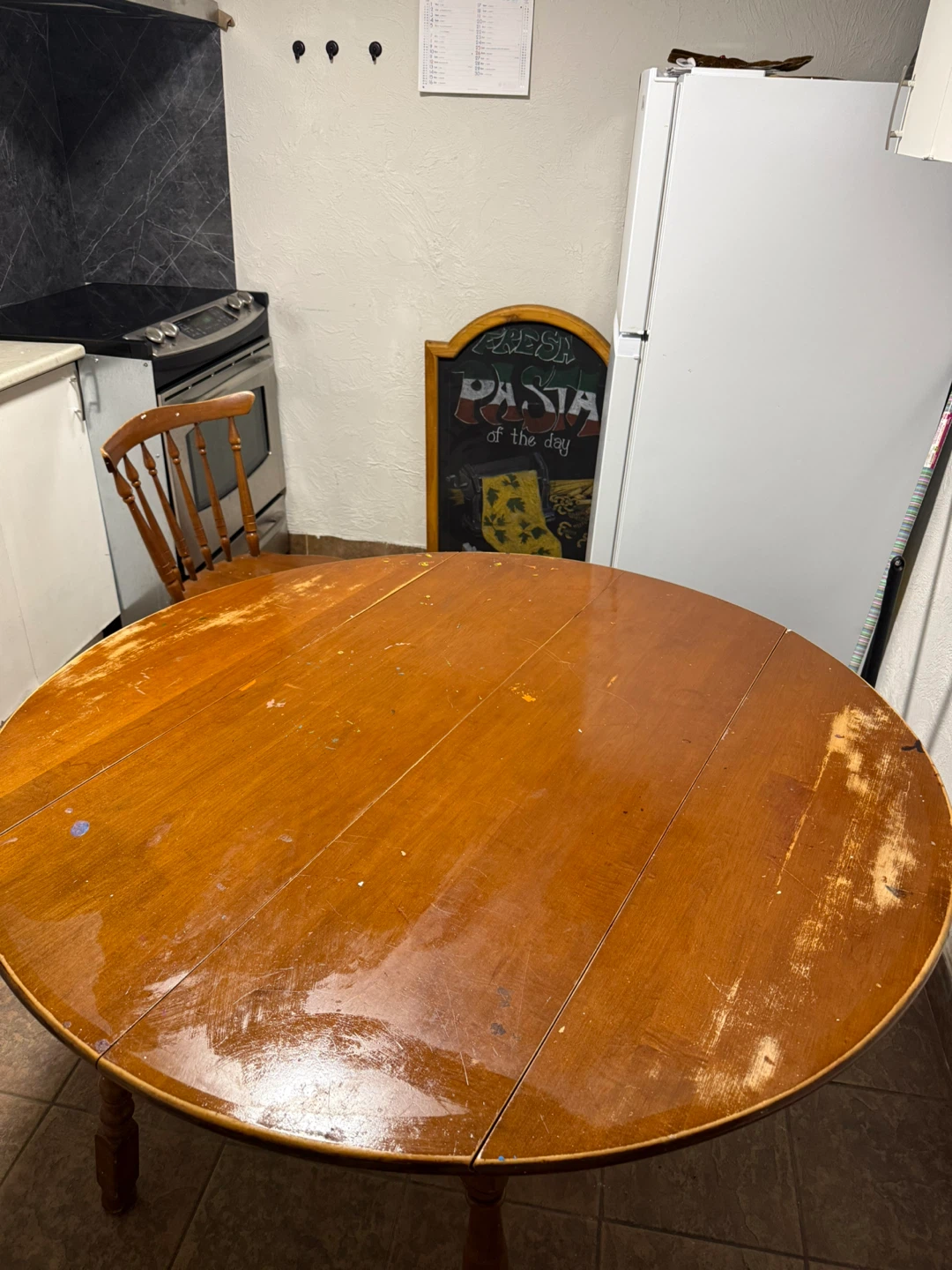 Wooden Dining Table and Chair Set